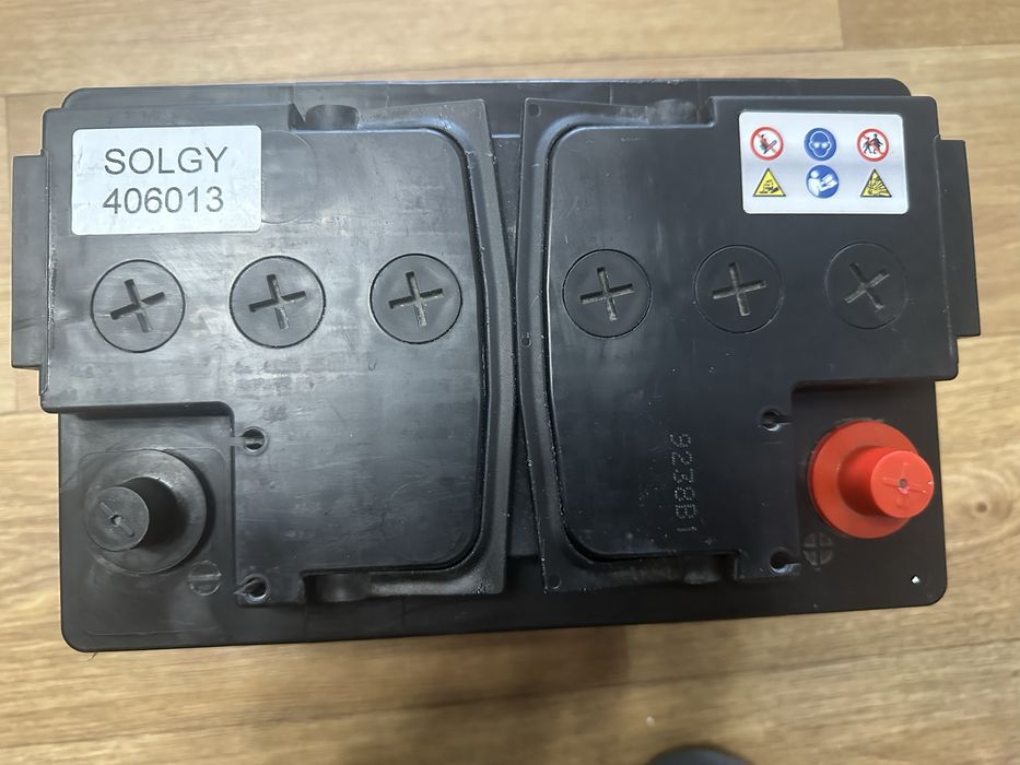 Автомобільний акумулятор Solgy 75Ah/700A (278x175x190/+R) (406013)