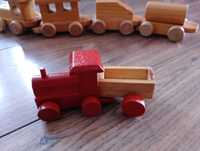 Pociąg drewniany