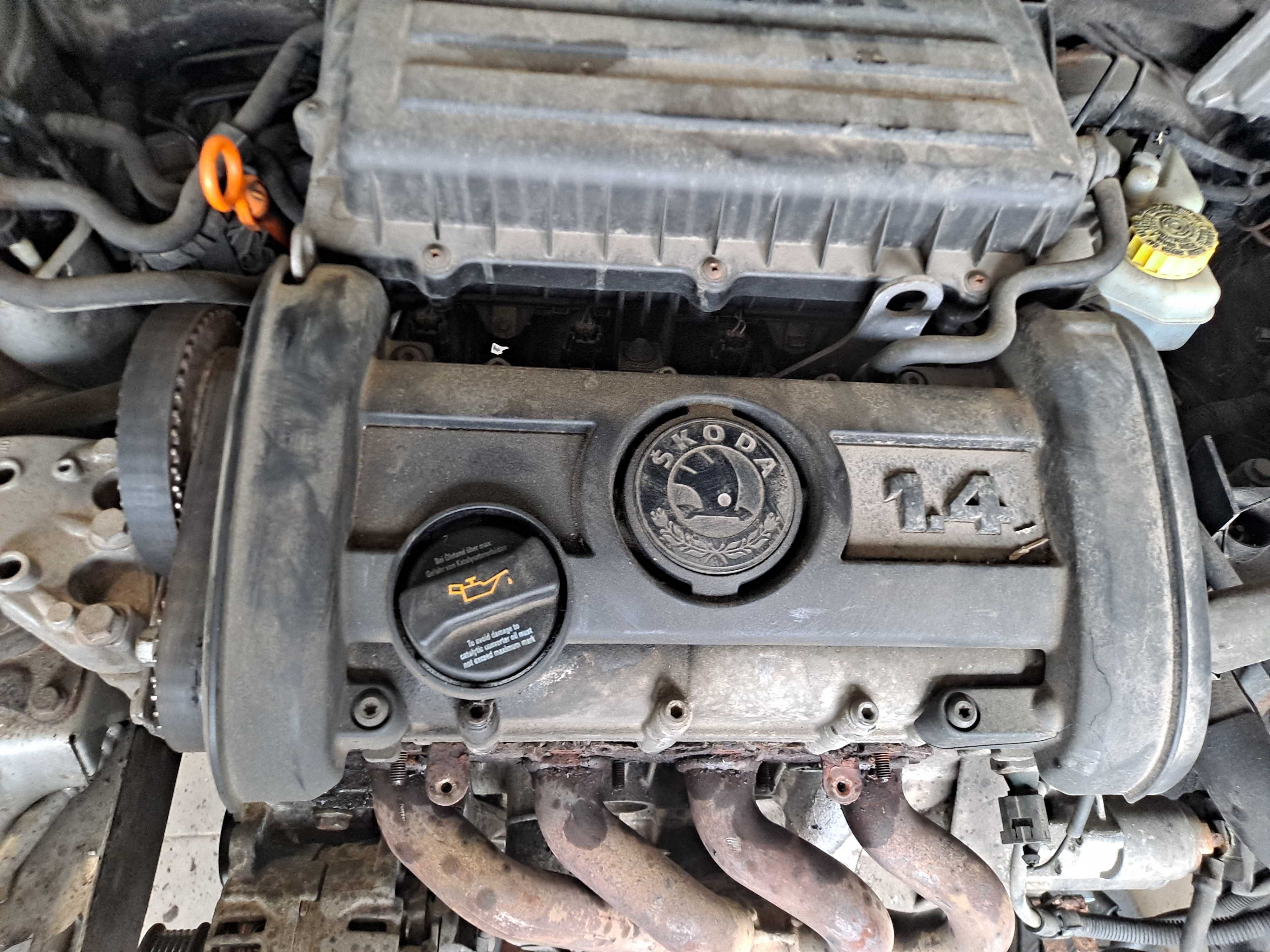 Silnik 1.4 BUD Polo IV Skoda Fabia I