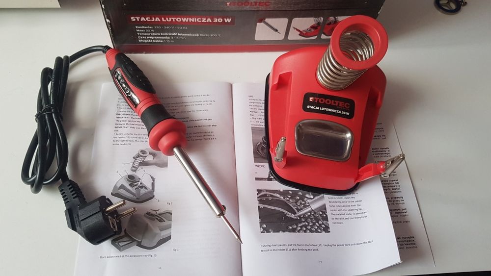 Stacja lutownicza 30w