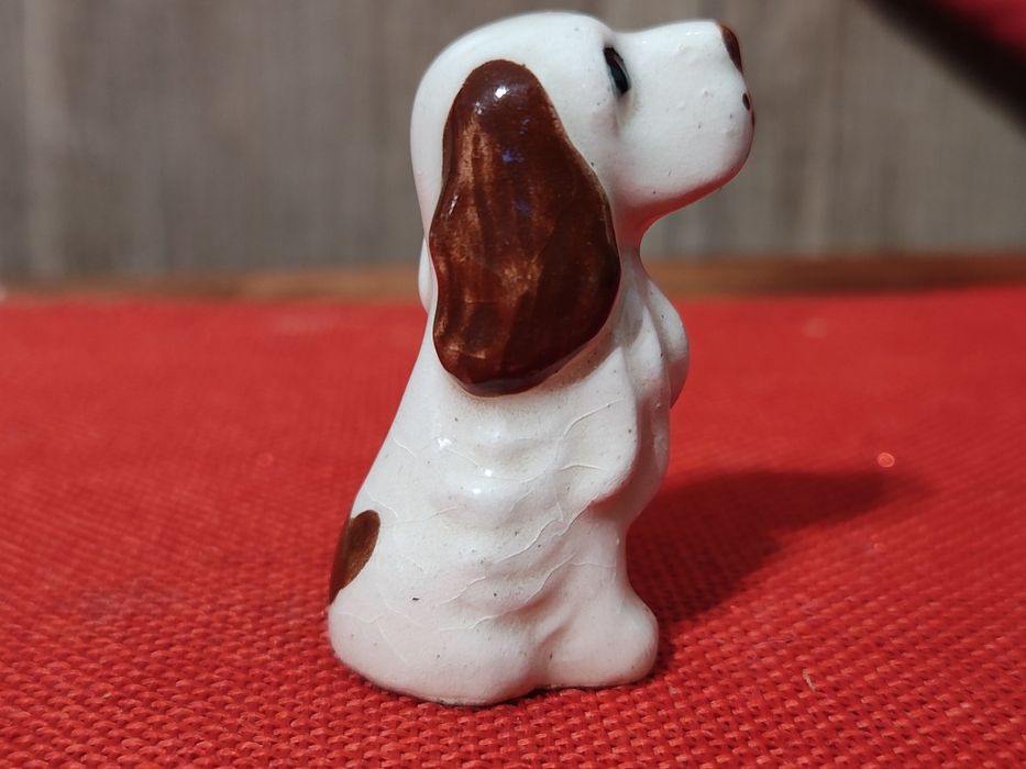 Figurka psa setera, PRL  Kuka Wojciech Rydz