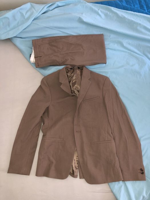 Fato Completo Zara Bege