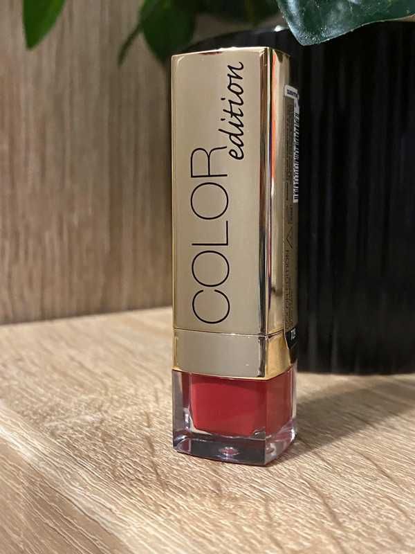 Eveline Cosmetics Color Edition Pomadka Do Ust 729 czerwona szminka