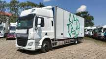 DAF CF  4x2 KONTENER IZOTERMA MANUAL WINDA otwierany bok sypialka sprowadzony