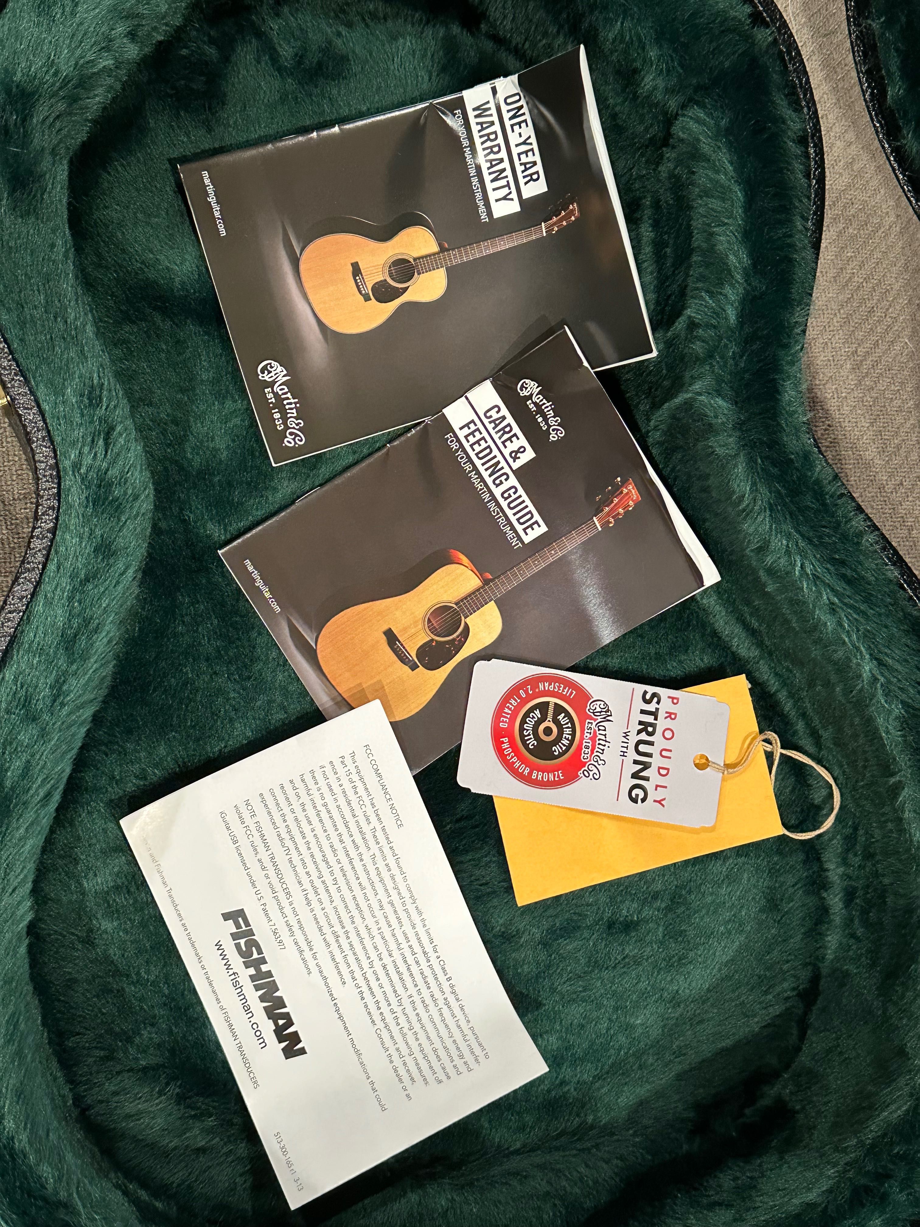 Martin LX1E Gitara dla leworęcznych z twardym futerałem
