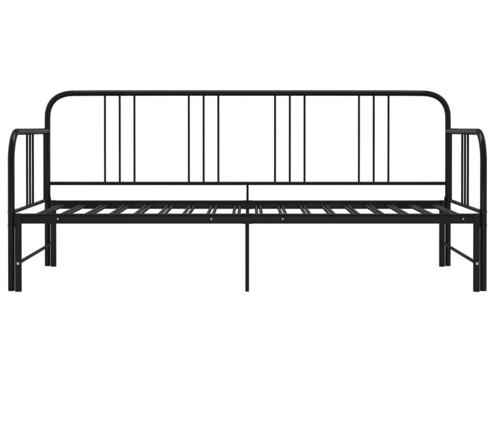 Leżanka metalowa, rozkladana 160x200, łóżko