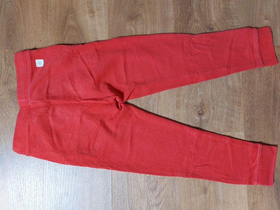 Calças de fato de treino frescas vermelhas ,7/ 8 anos