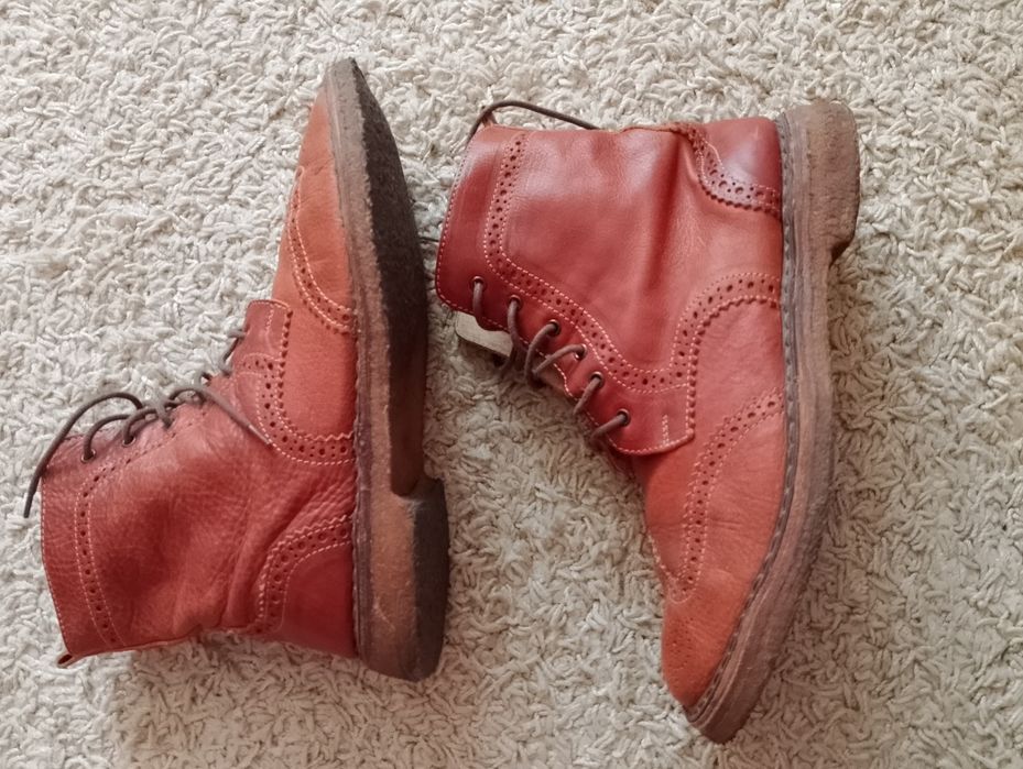 Ботинки кожані жіночні