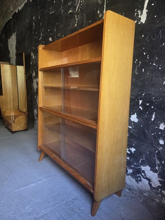 Biblioteczka witryna Tatra Frantisek Jirak Czechosłowacja vintage prl
