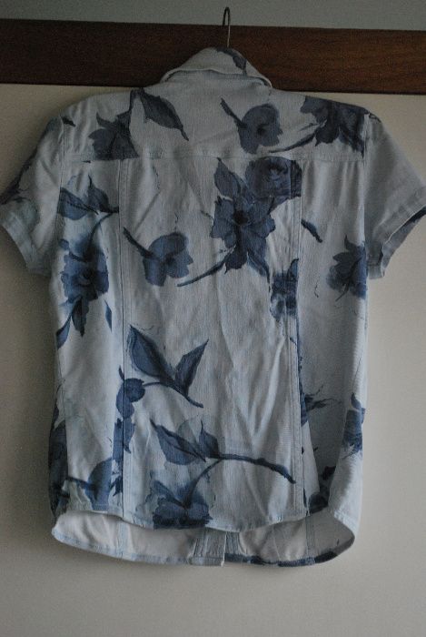 Camisa Homem de Ganga Marca On Jeans (Design By Onara) Tamanho S - 36