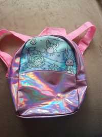 Plecak różowy dla dziewczynki plecaczek