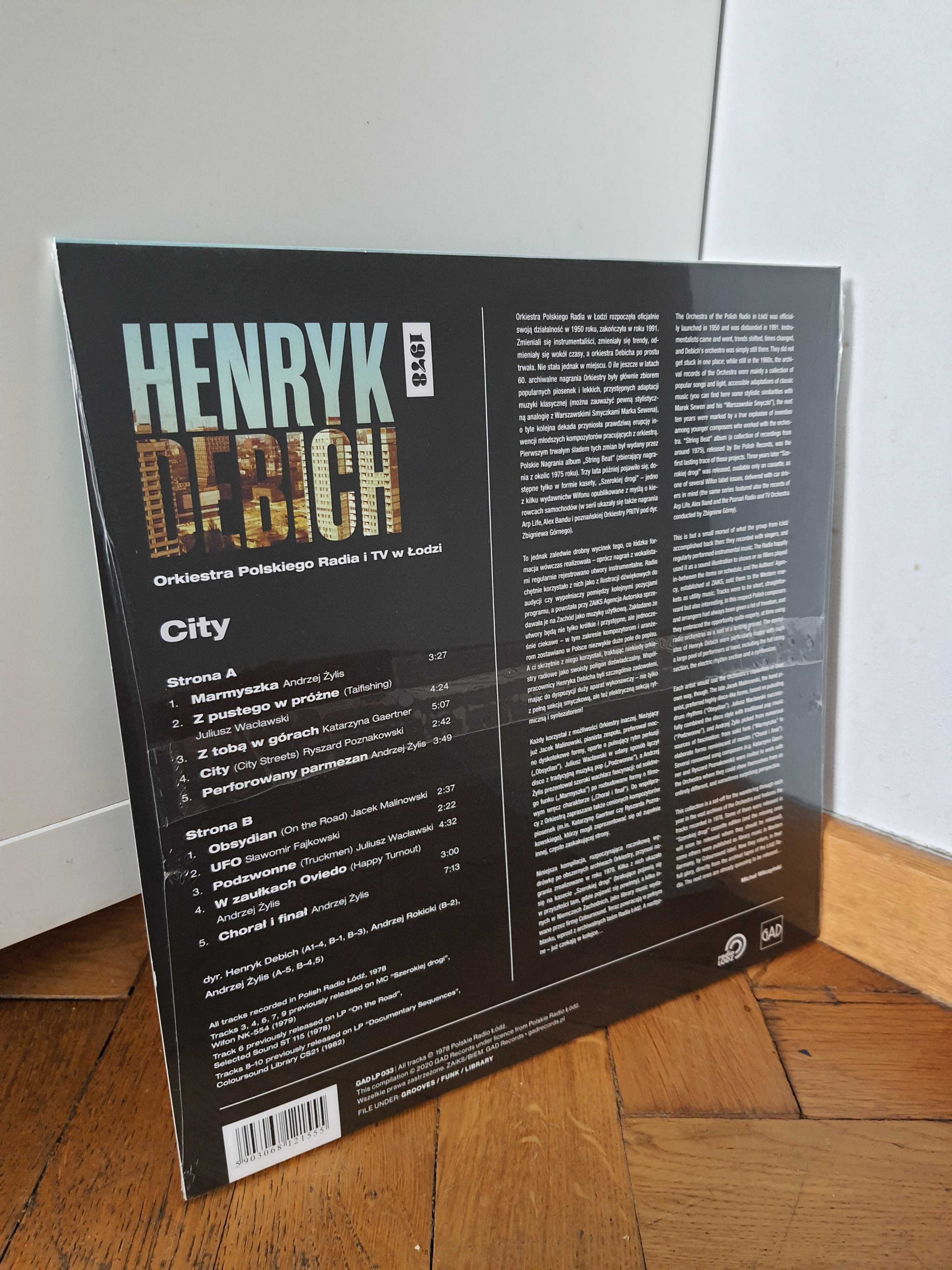 Henryk Debich / Orkiestra PRiTV Łódź – City (1978) (LP)