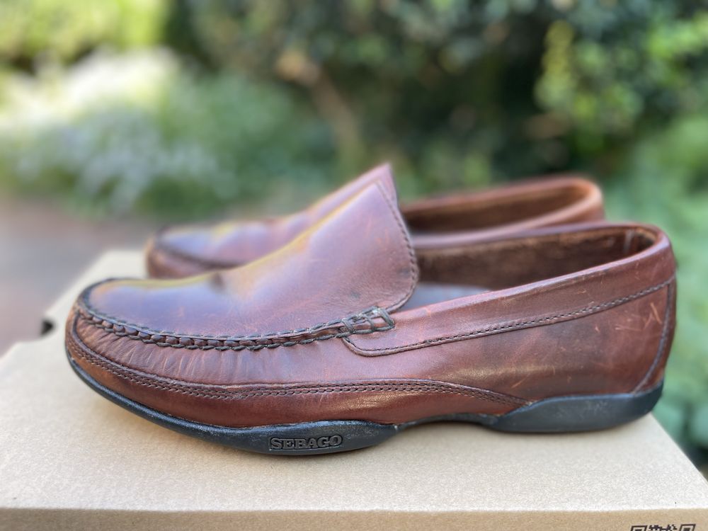 Sebago мокасини 43 розмір шкіра б/у