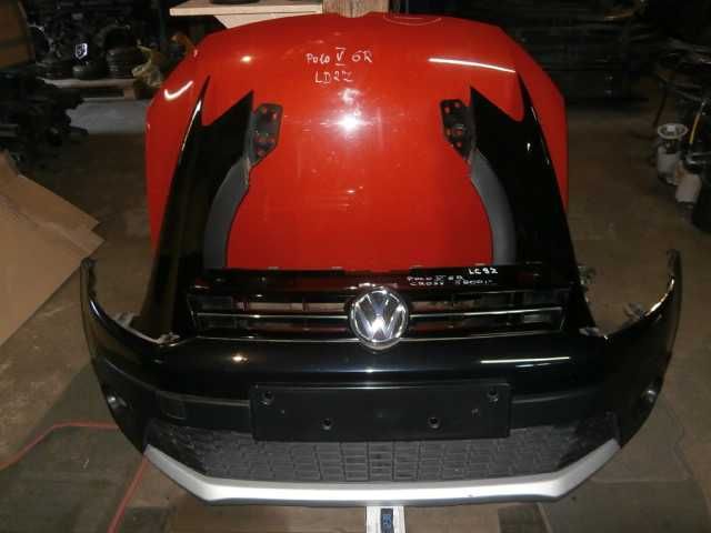 vw polo V 5 6R0 cross komplet przód błotniki LC9X zderzak pas maska