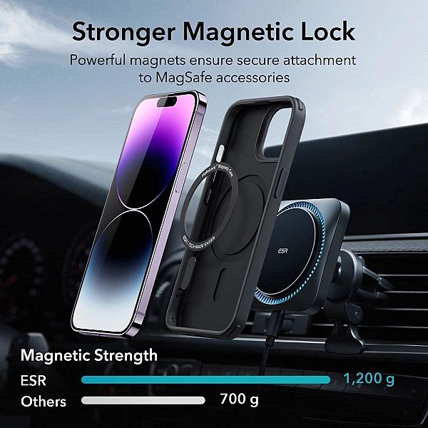 Esr Ch Halolock Magsafe Iphone 14 Pro Max Black