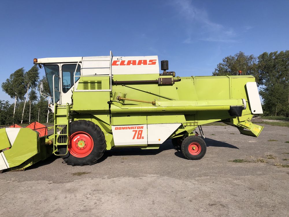 Комбайн claas dominator 78s 3D шумахер