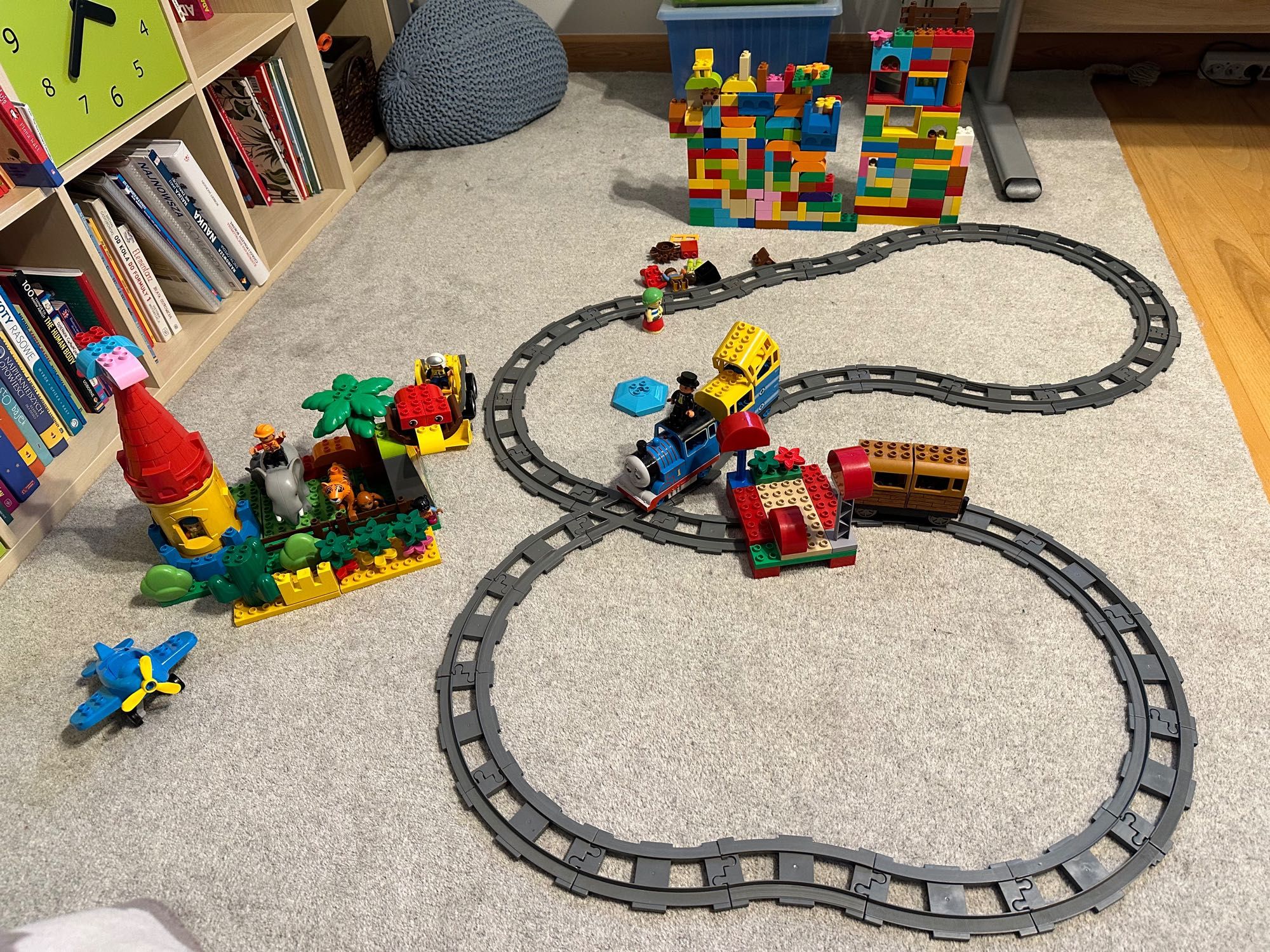 Lego Duplo pociąg tory