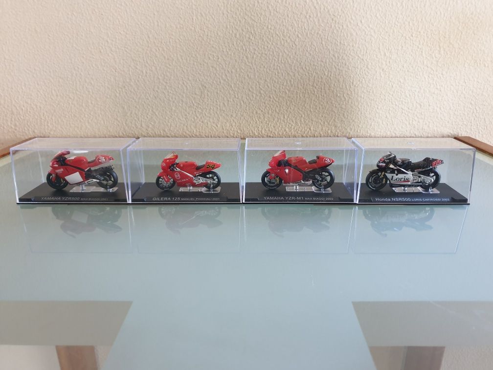 Coleção de motas escala 1.18