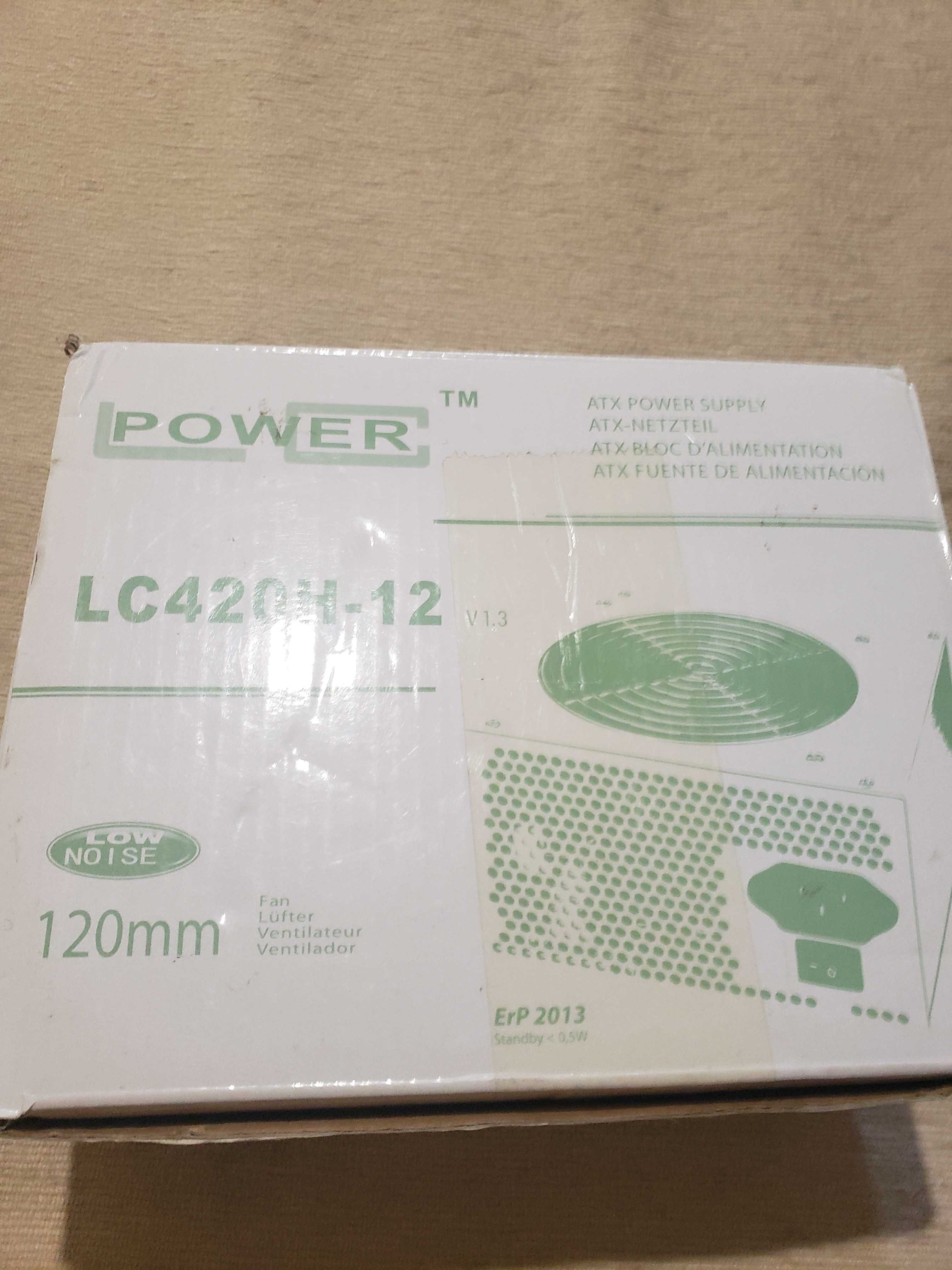 Блок питания 420W LC-Power, 750W Mars Gaming Zeus