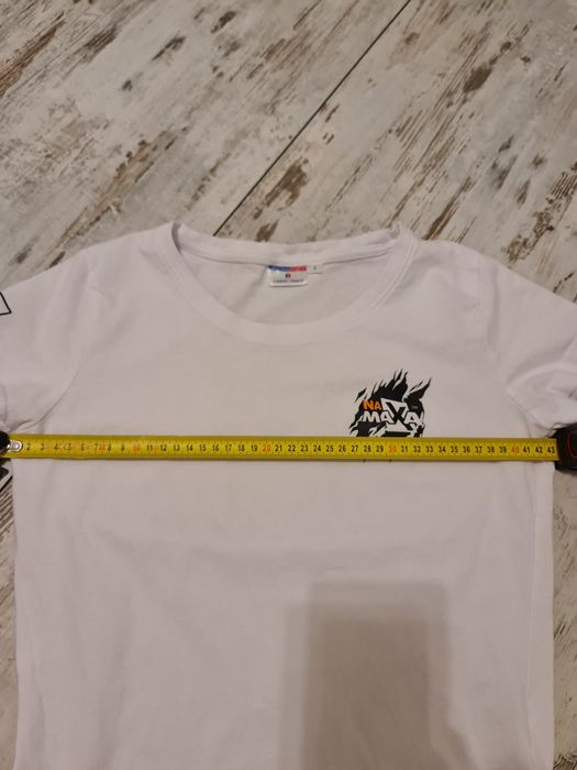 Dwie białe koszulki Krav Maga damskie rozm. S i L