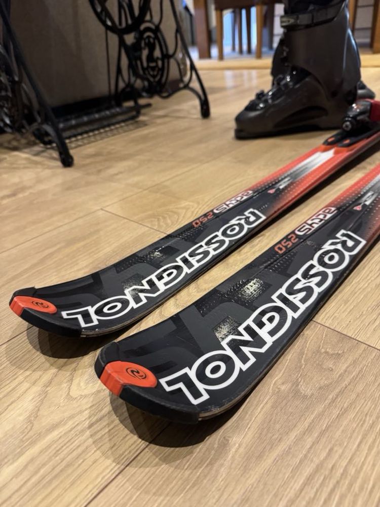 Skis Rossignol 162/Adix 148 + botas de ski + bastões