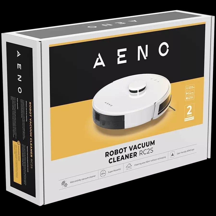 Робот пилосос AENO RC2S пилосмок wifi пылесос робот