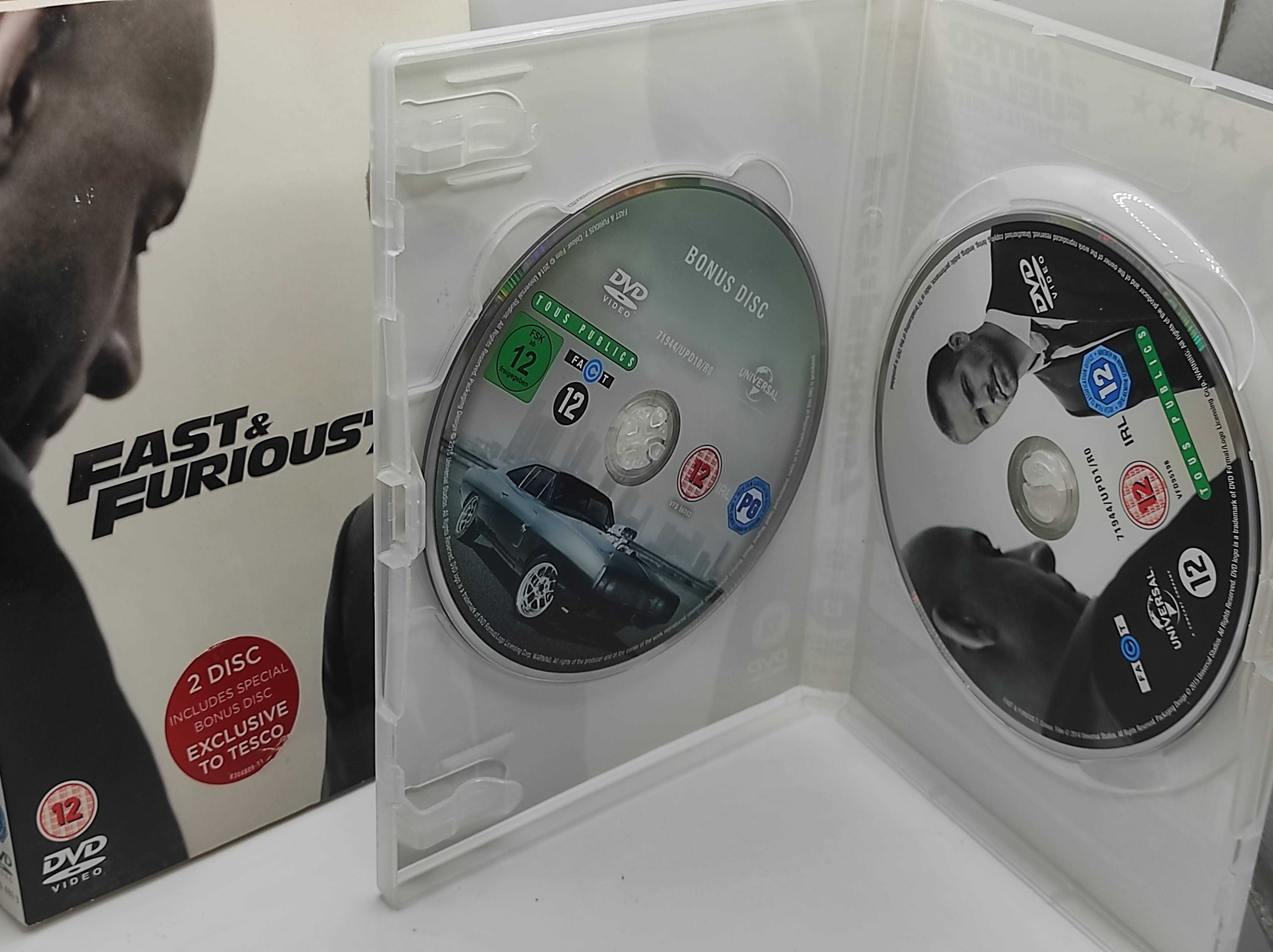 DVD film Szybcy i wściekli 7, fast and furious 7 wydanie specjalne