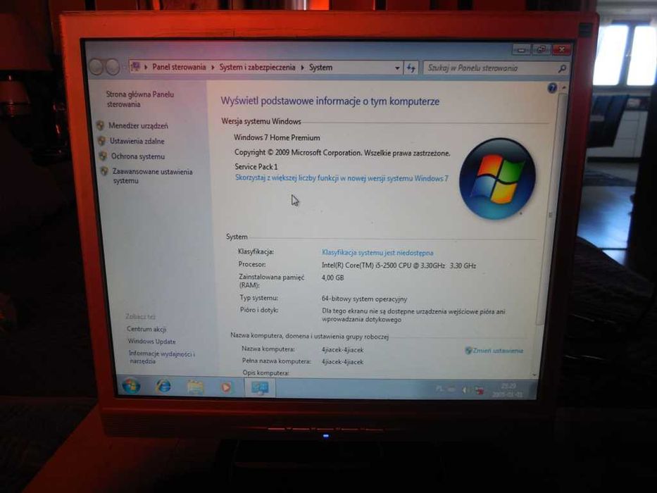 HP Pavilion P6000 p6720de core i5 3.3 GHz DDR3 4GB HDD 1TB