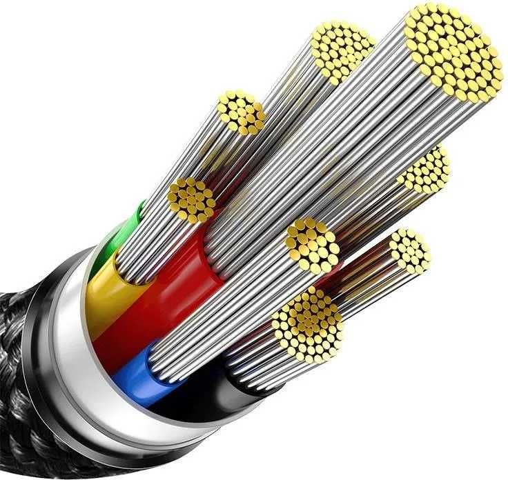 Baseus Kabel Usb Gold 240W 1M czarny
