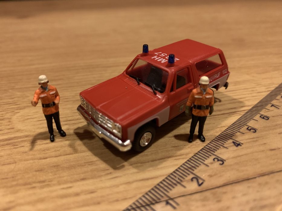 Preiser model samochod strażacki