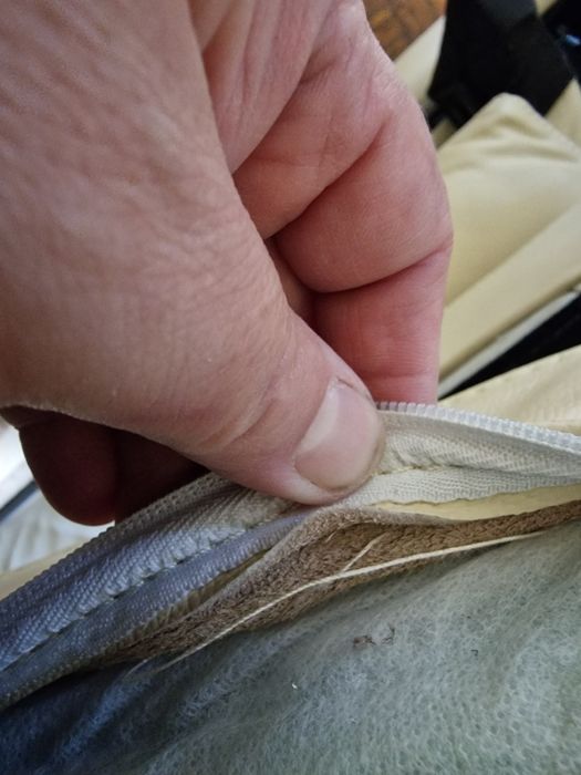 Duży narożnik ze skóry