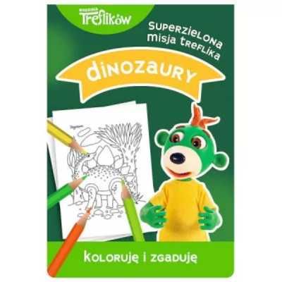 Trefliki. Koloruję i zgaduję Dinozaury