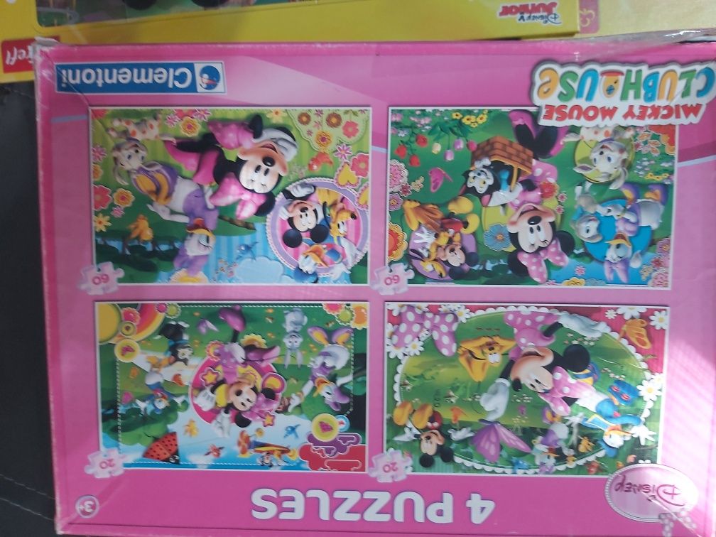 11 x Puzzle Mickey -Trefl 3+