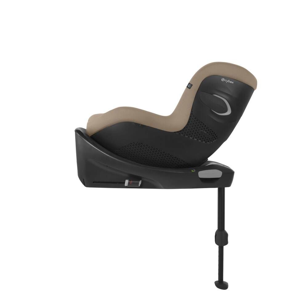 Cybex sirona gi fix plus czarny fotelik samochodowy obrotowy 61-105cm
