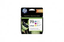 HP Tusz nr 711 zestaw CMY CZ130A CZ131A CZ132A 3x29ml Faktura VAT 23%