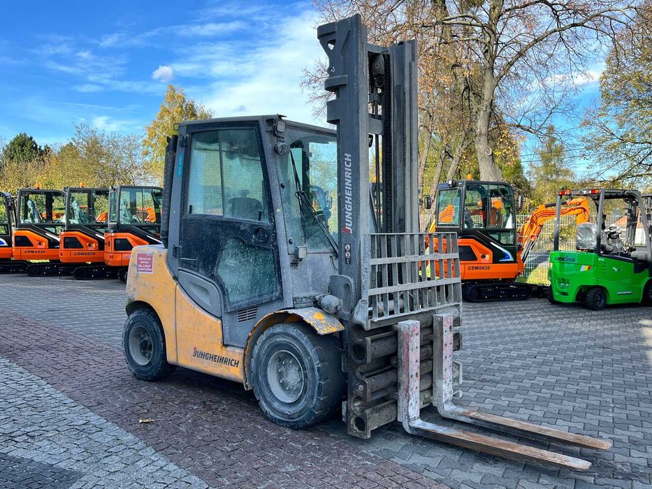 Wózek widłowy Jungheinrich DFG550s 5t diesel, 4,5 m 5783h | 2019