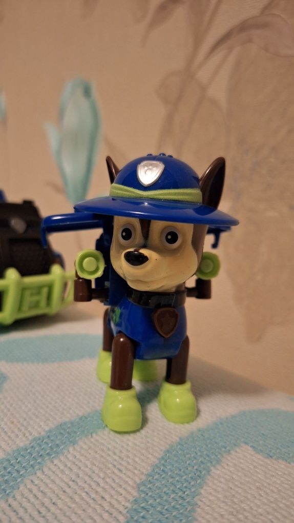 Набір Paw patrol, Щенячий патруль, рятувальний автомобіль з Гонщиком