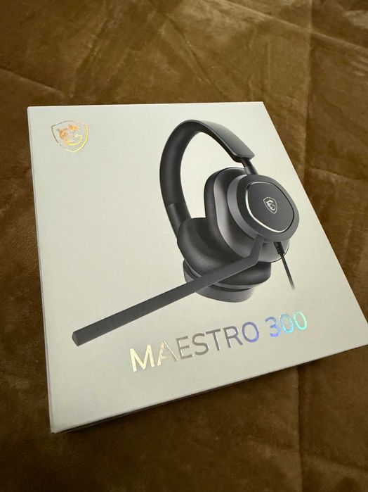 [NOVO] Headset MSI Maestro 300 Gaming USB-C/A Preto