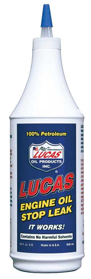 Lucas oil engine oil stop leak герметик для для остановки утечек масла