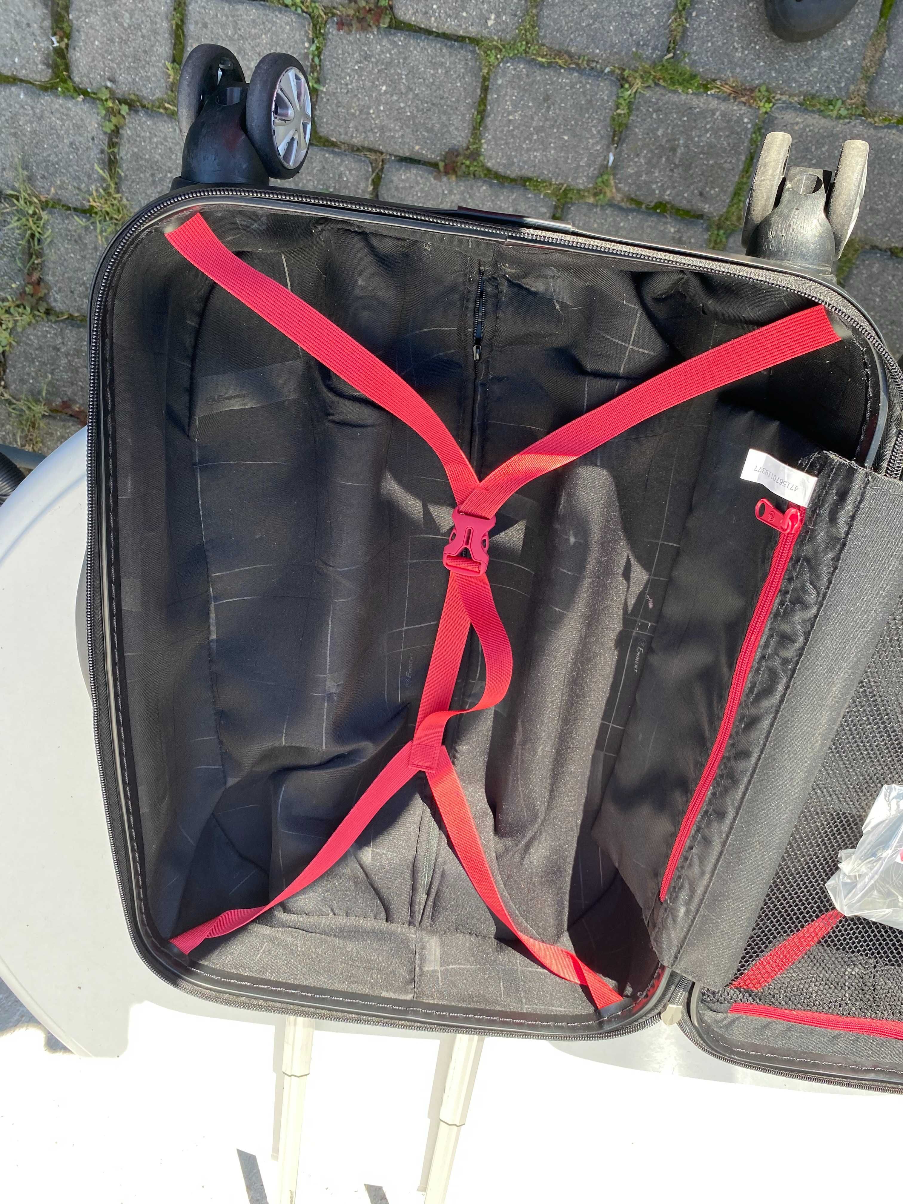 walizka kabinowa eniment 360 stopni koła 54x35x20 cm