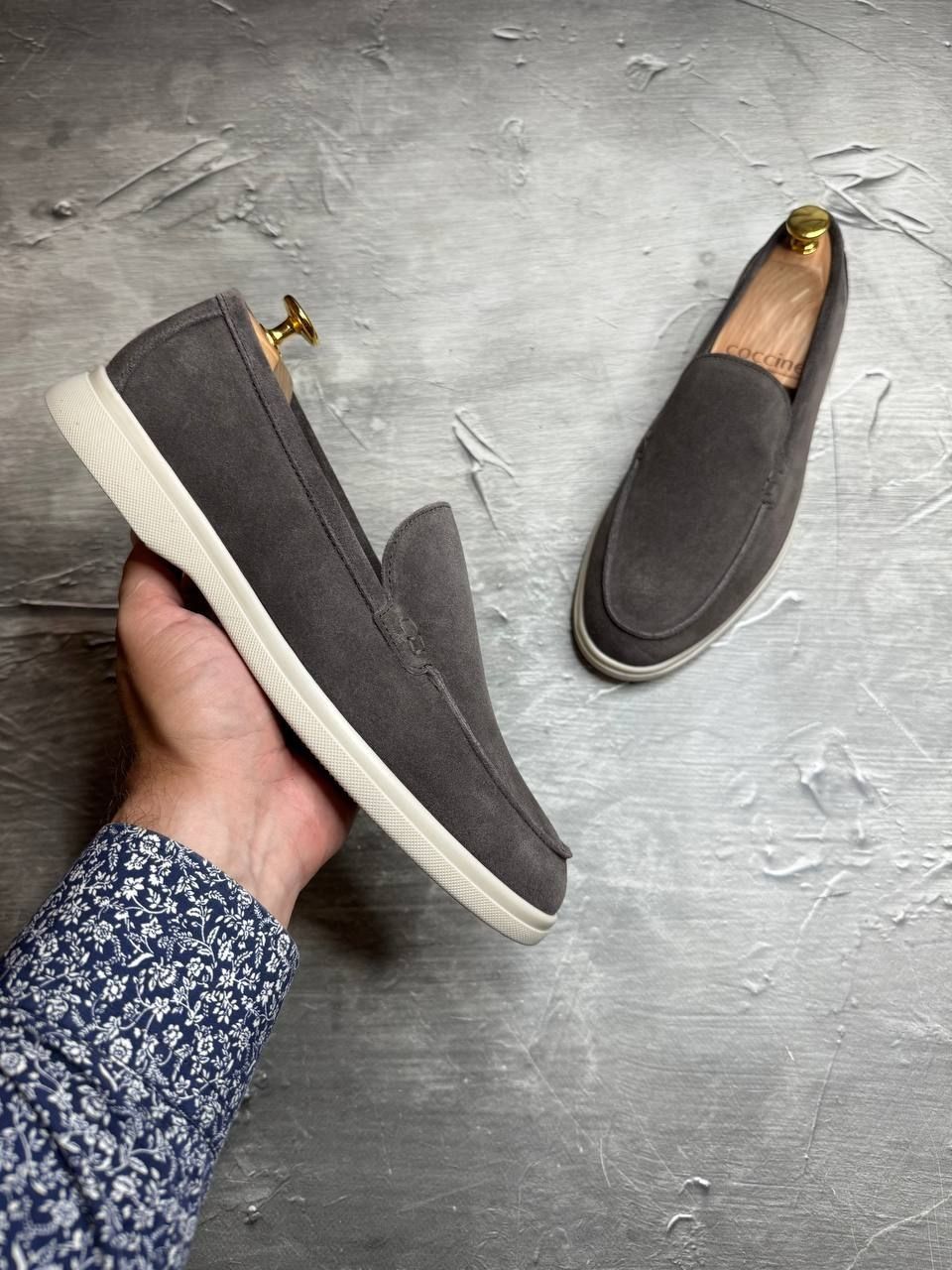 Лоферы замша 40-45