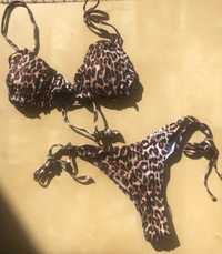 Conjunto leopardo novo 36