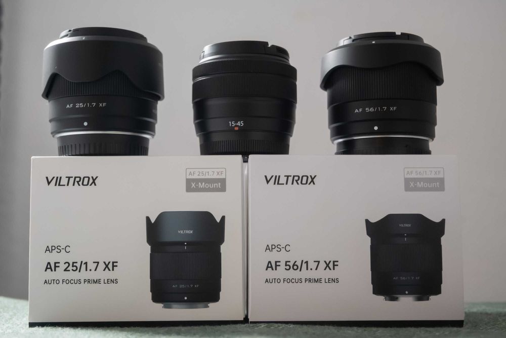Fujifilm X : Viltrox AF 25mm + 56mm F1.7 Air / Fujifilm XC 15-45 OIS