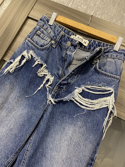 Джинси темно-сині