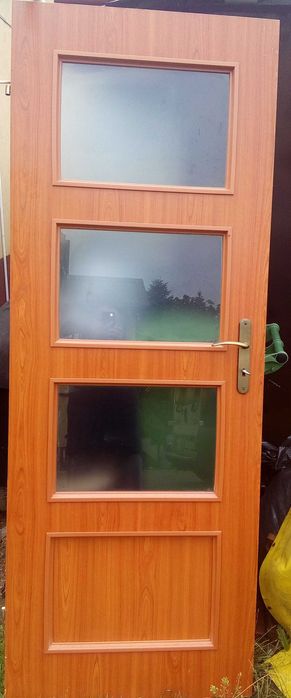 Drzwi pokojowe 74,5 na 2m i 84,5 na 2m