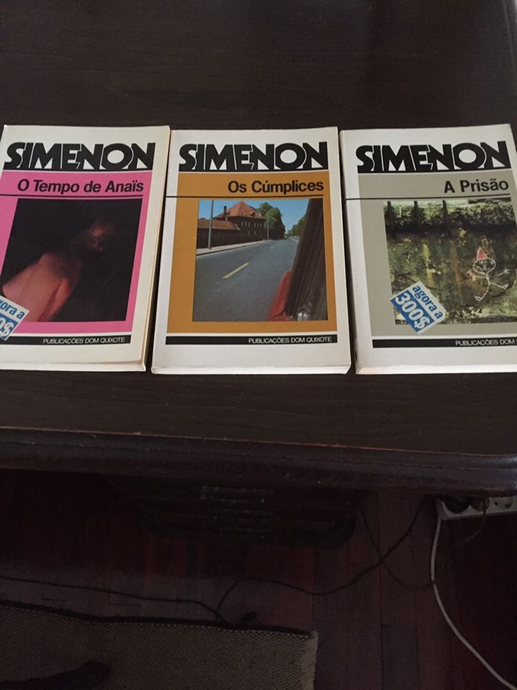 Livros de Georges Simenon - BAIXA DE PREÇO