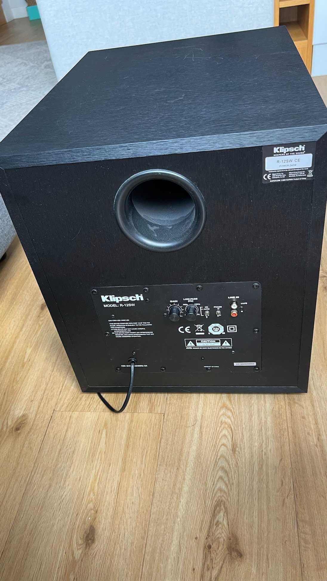 Subwoofer Klipsch R-12SW 400W (200W RMS) 12"