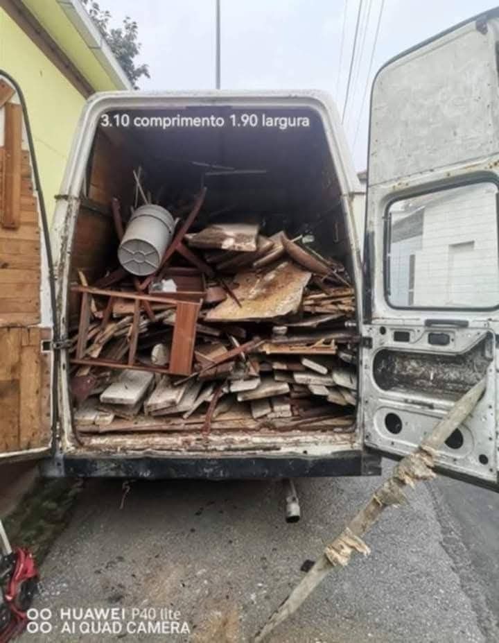 Recolha de Entulho madeira Pladur removemos tudo que ja nao usa