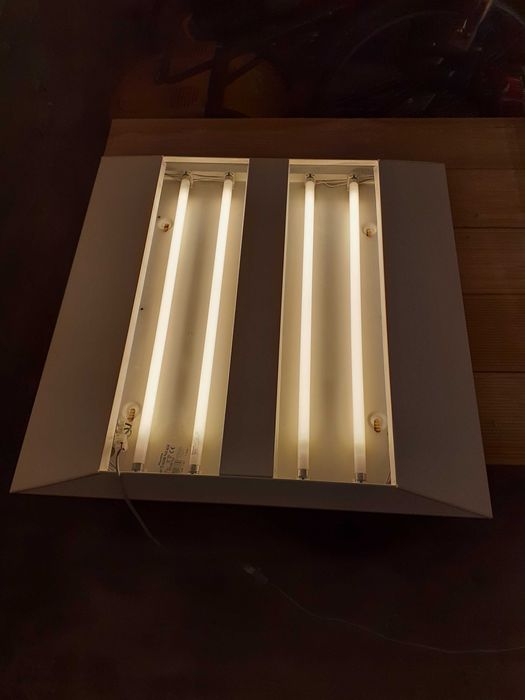 4 szt lampa rastrowa jarzeniowa 4x14W G5 IP20 CAPRI