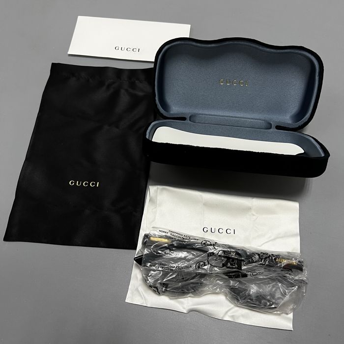 Gucci GG0746SA оригинал новые солнцезащитные очки мужские чёрные (NEW)
